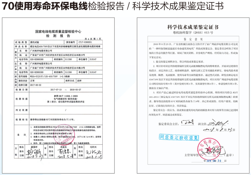 70使用壽命環(huán)保電線鑒定證書(shū).png